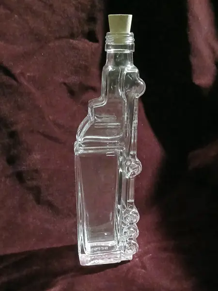 gravírozott palack